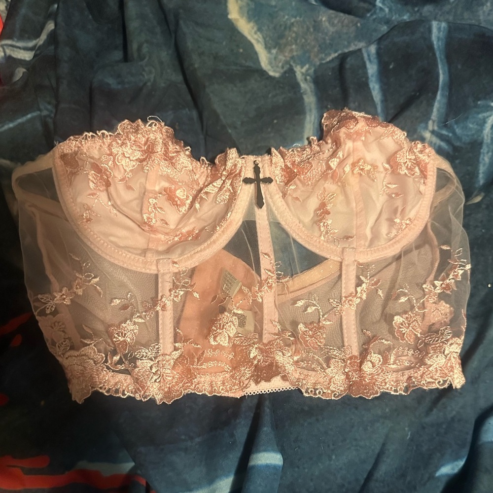 Pastel goth bustier